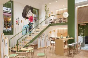 上海茶饮门店创意装修设计图片