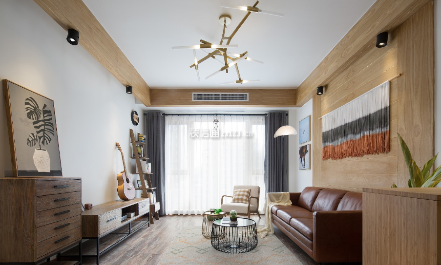 客厅窗户设计效果图 客厅地毯与沙发搭配图片