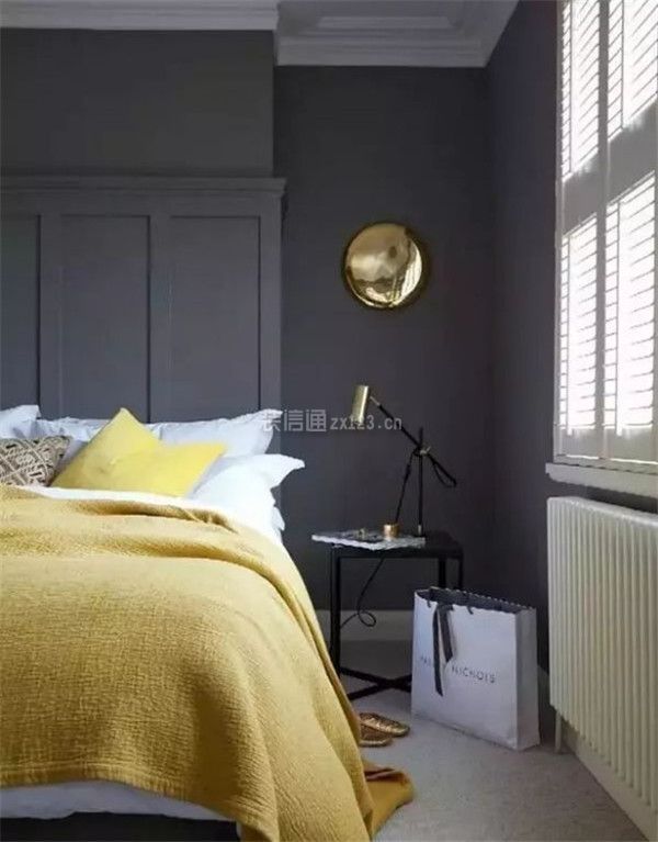 卧室黄色布艺设计