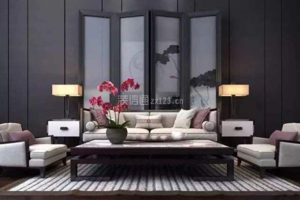 现代中式风格沙发