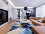 丰金紫金山庄现代风格200平米四居室装修设计案例