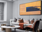 名城紫金轩120平米现代风格三居室装修效果图案例