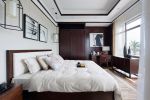 广州中式房屋卧室衣柜设计装修效果图