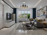 世贸国际公寓现代风格135平米三居室装修案例