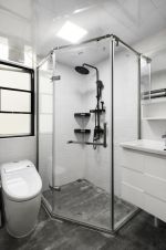 南京三室二厅卫生间淋浴房装修图片