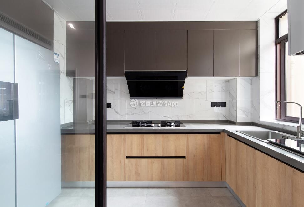 无锡150平米现代风格厨房装修效果图