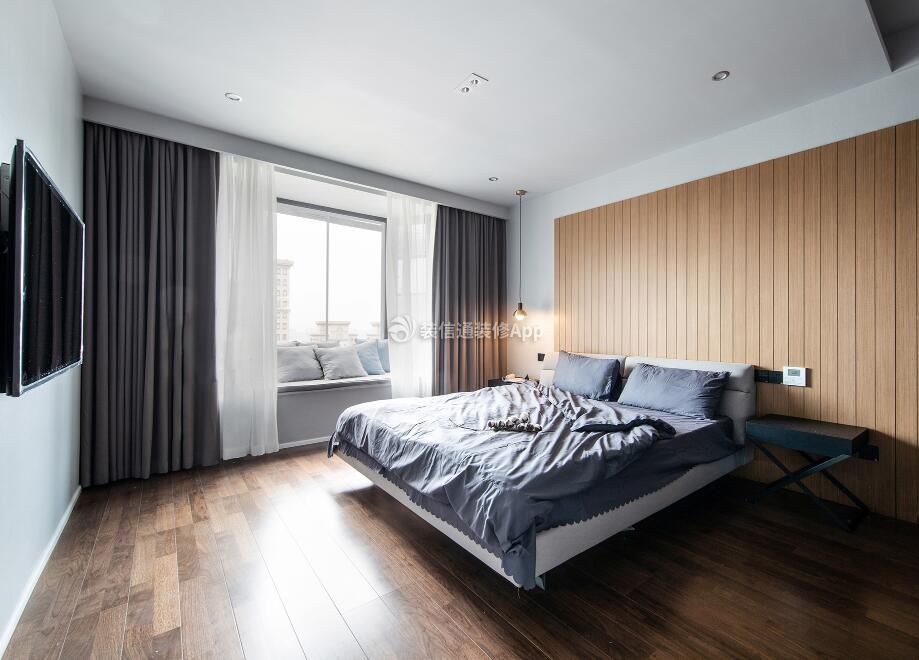 无锡150平米现代简约卧室装修效果图欣赏