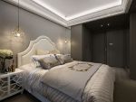 华城国际美式130平米风格三居室装修案例