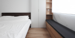 居佳领海现代风格100平米三居室装修效果图案例