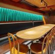 广州复古风格茶餐厅桌椅装修设计图片