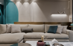 家益·江畔春色103平米三居室现代风格装修效果图案例