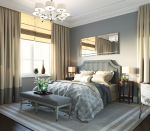 海珀兰轩120平米美式风格三居室装修案例