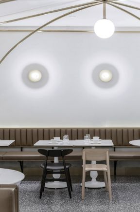 广州现代简约茶餐厅装修设计图