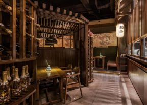 日料餐厅装修效果图 日料餐厅设计  日式料理店装修效果图片