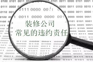 与装修公司纠纷