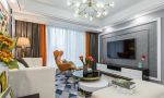 江湾城现代风格98平米三居室装修案例