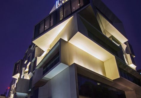 五洲国际酒店空间3200平米装修效果图案例