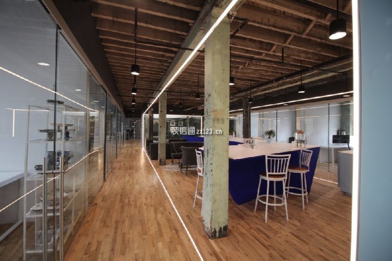 泰豪e时代办公空间600平米装修效果案例