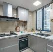 110平方现代简约厨房装修效果图片欣赏