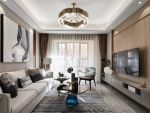 名城紫金轩现代风格三居室装修案例