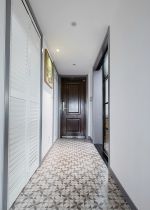 110平方北欧风格家庭走廊装修效果图