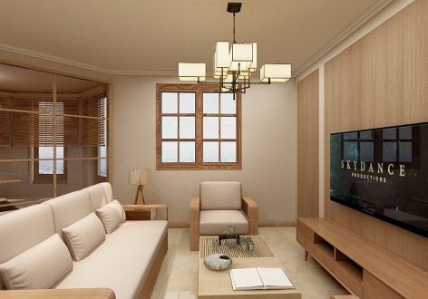 世园悦府日式风格二居室装修案例