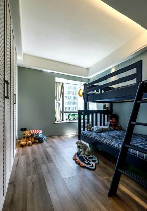 儿童房设计效果图 儿童房设计实景图 高低床装修图片 