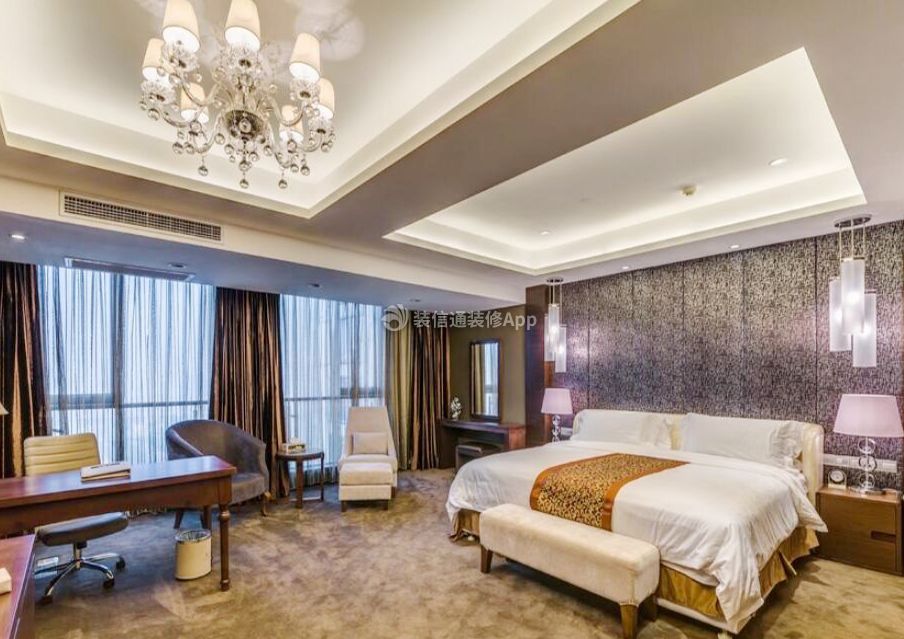 南京酒店商务套房装修设计图片