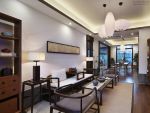 乐湾国际城新中式风格150平米四居室装修效果图案例