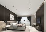 锦绣果州现代风格86平米二居室装修效果图案例
