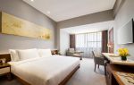 南京简中式风格商务酒店客房装修图片