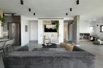 鸿通·翡翠城现代风格83平米三居室装修效果图案例