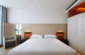南京简约风格酒店客房装修设计图赏析