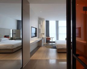 南京商务酒店客房装修设计实景图片