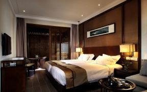 南京特色酒店中式风格客房装修设计图