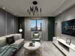 海棠湾现代风格67平米二居室装修案例