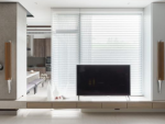 保利爱尚海现代风格102平米三居室装修效果图案例