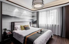 新中式卧室设计图 新中式卧室效果图 新中式卧室装修效果图大全 