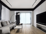 世园菁英汇现代风格70平米二居室装修案例