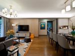 百力豪庭129平米现代风格三居室装修案例