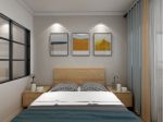 万科翡翠国际现代风格75平米二居室装修案例