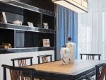 西江樾200平轻奢现代中式四居室装修设计效果图