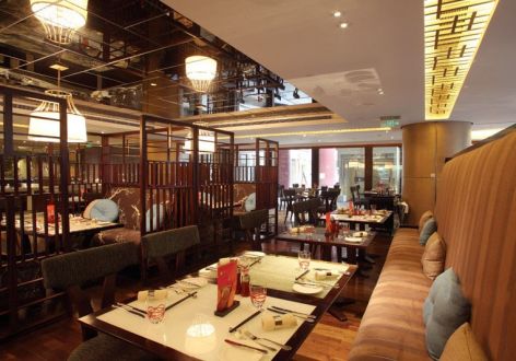 餐饮店620平中式风格装修案例