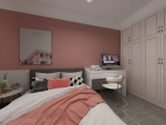 紫金名城混搭风格160平米四居室装修效果图案例