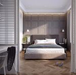 天马相城四期现代风格二居室75平米装修效果图案例