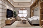 吉安悦城日式风格100平米三居室装修效果图案例
