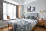 80平方米北欧风格房子卧室装修设计图片