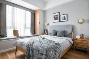 80平方米北欧风格房子卧室装修设计图片