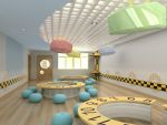 268平米混搭风格幼儿园教室装修案例