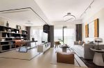 青山翠谷现代风格104平米三居室装修效果图案例